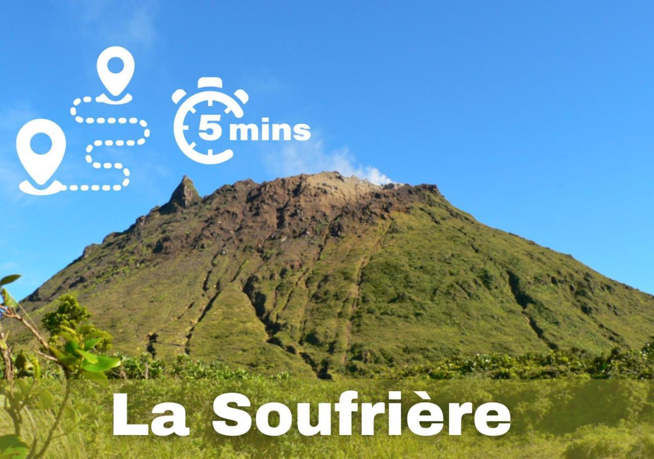 L'Escapade Soufriere Lägenhet Saint-Claude Exteriör bild